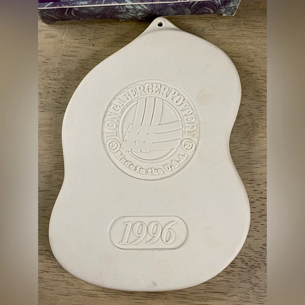 Longaberger Easter Cookie Mold Vintage In Box‎ 1995 & 1996 Easter Bunny & Basket